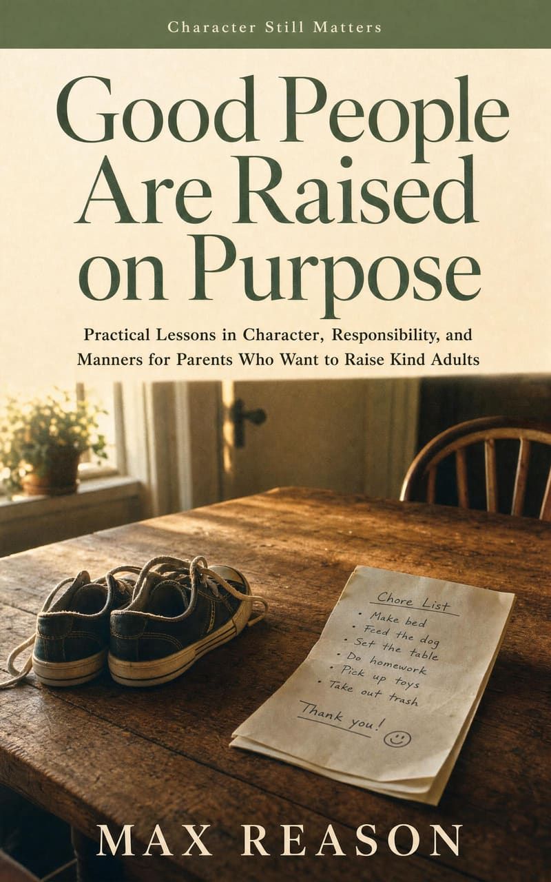 Cover of Good People Are Raised on Purpose by Max Reason