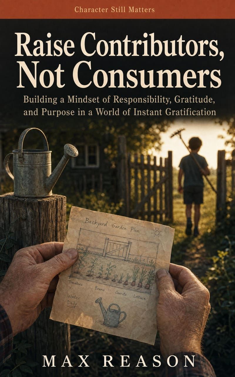 Cover of Raise Contributors, Not Consumers by Max Reason