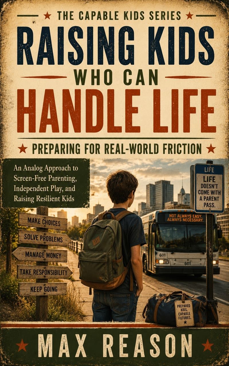 Cover of Raising Kids Who Can Handle Life by Max Reason